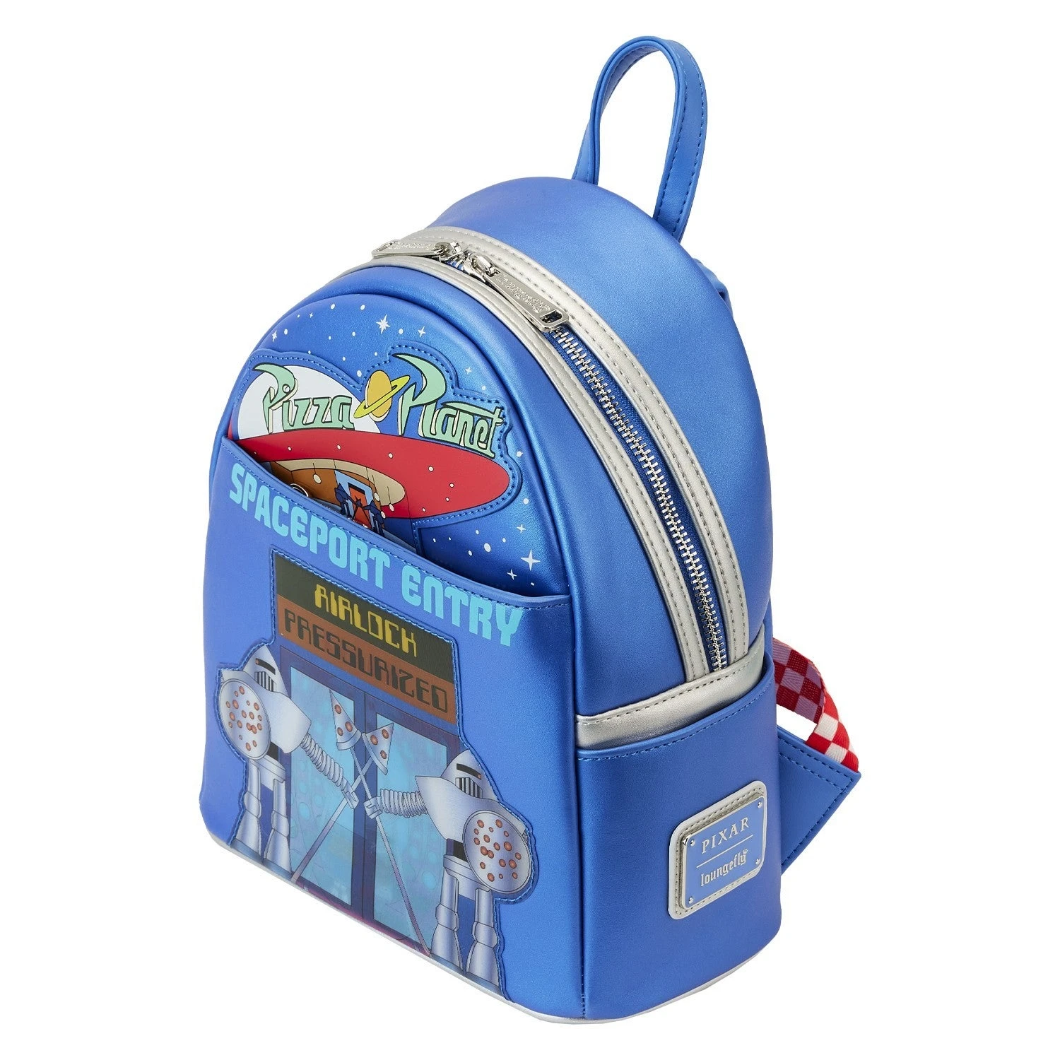 LOUNGEFLY Toy Story Pizza Planet Space Entry Mini Backpack 4 LOUNGEFLY Toy Story Pizza Planet Space Entry Mini Backpack - Image 4