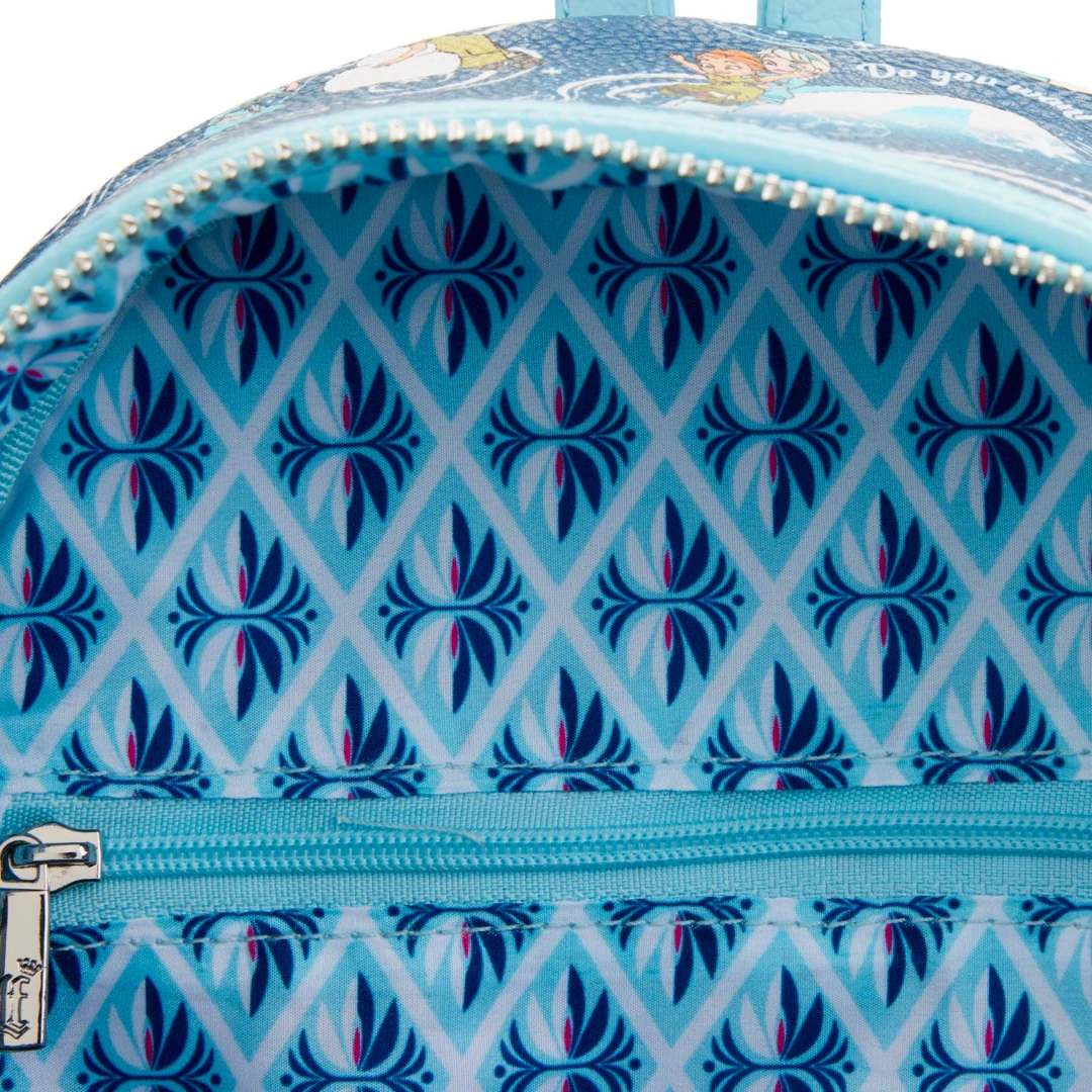 LOUNGEFLY Frozen Snow Play Mini Backpack 5 LOUNGEFLY Frozen Snow Play Mini Backpack - Image 5