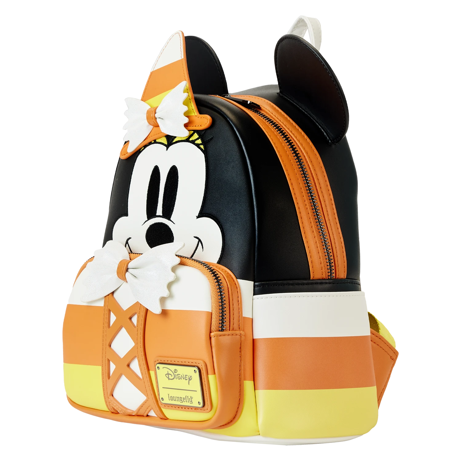 LOUNGEFLY Minnie Mouse Candy Corn Cosplay Mini Backpack 3 LOUNGEFLY Minnie Mouse Candy Corn Cosplay Mini Backpack - Image 3
