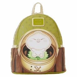 LOUNGEFLY Bao Bamboo Steamer Basket Mini Backpack