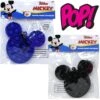 Mickey Mouse Head Shaped Pop Fidget Toy Keychain