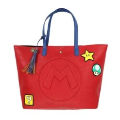 Bioworld Super Mario Mixed Icons Tote Bag