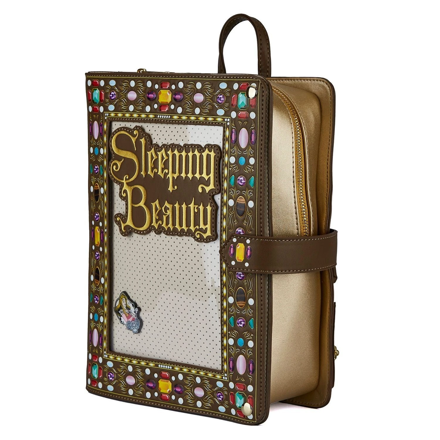 Loungefly Sleeping Beauty Collector Pin Backpack 2 Loungefly Sleeping Beauty Collector Pin Backpack - Image 2