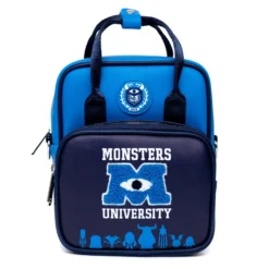 Monsters University Chenille Patch Crossbody With Handles