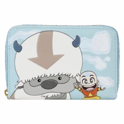 LOUNGEFLY Avatar: The Last Airbender Aang, Appa, & Momo Zip Around Wallet