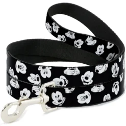 Mickey Mouse Expressions 6ft Dog Leash