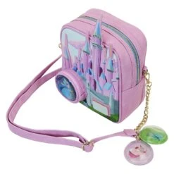 LOUNGEFLY Sleeping Beauty Castle Three Good Fairies Stained Glass Crossbody Bag -Bag Sales Shop GFznpS6ygSCVw5fhIE19VfxUhwCFPunT3OFiuUaX