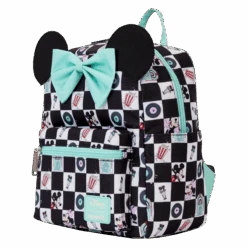 LOUNGEFLY Mickey & Minnie Date Night Diner Checkered All-Over Print Nylon Mini Backpack -Bag Sales Shop GvPc7EDCjMLAKykYm3LCNnMLiu4gOvaja3lUEcUP
