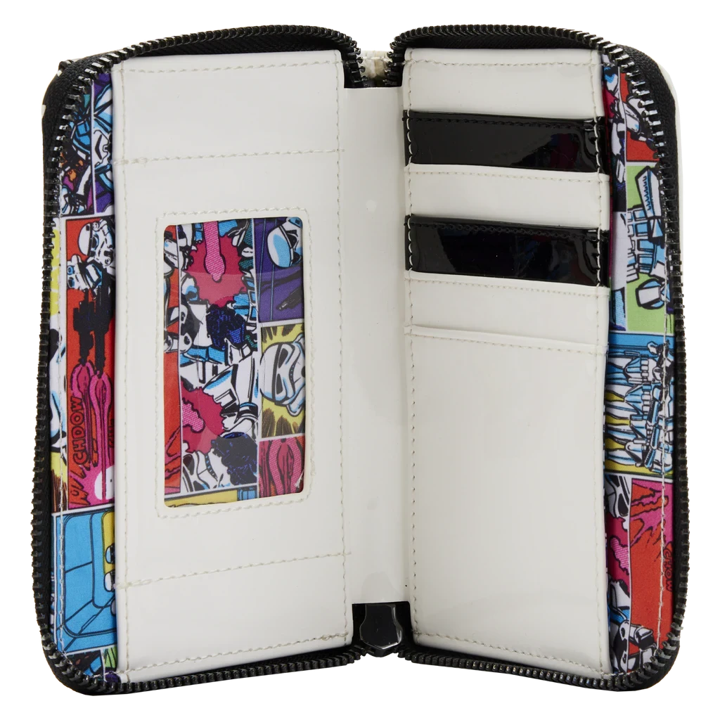 Loungefly Star Wars Stormtrooper Zip Around Wallet 6 Loungefly Star Wars Stormtrooper Zip Around Wallet - Image 6
