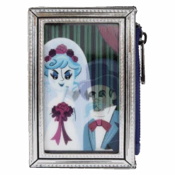 LOUNGEFLY Haunted Mansion The Black Widow Bride Portrait Lenticular Card Holder