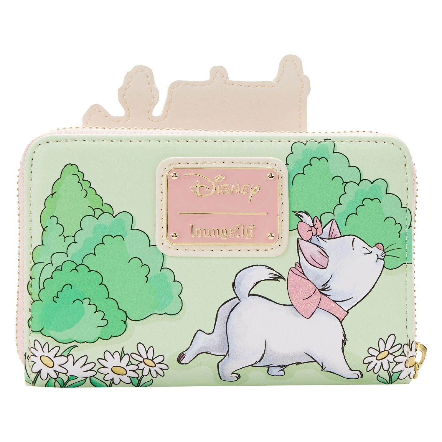 LOUNGEFLY The Aristocats Marie House Zip Around Wallet 2 LOUNGEFLY The Aristocats Marie House Zip Around Wallet - Image 2