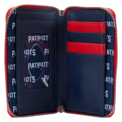 LOUNGEFLY NFL New England Patriots Patches Zip Around Wallet -Bag Sales Shop Lh48pxUceMzMyblrnN5TMrFc5Cw2mHhQpL7t0TIj