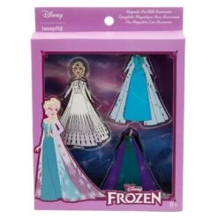 LOUNGEFLY Elsa Paper Dolls Magnetic Pin Set