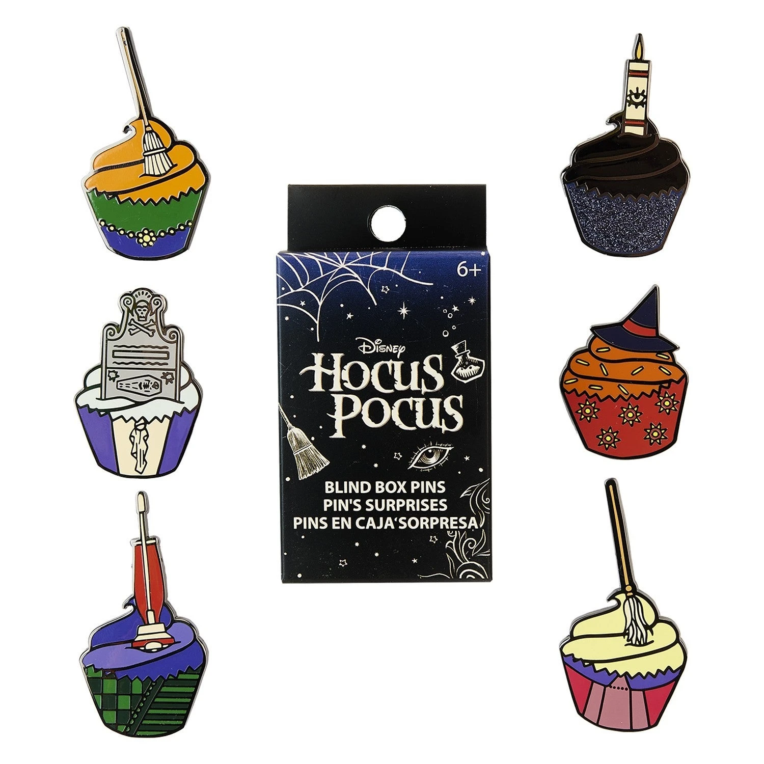 LOUNGEFLY Hocus Pocus Sweets Mystery Box Pin 1 LOUNGEFLY Hocus Pocus Sweets Mystery Box Pin