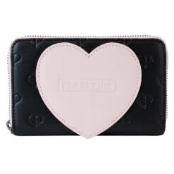 LOUNGEFLY BLACKPINK All-Over Print Heart Zip Around Wallet