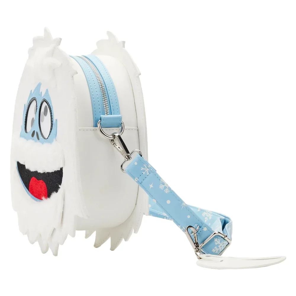 LOUNGEFLY Rudolph The Red-Nosed Reindeer Bumble Head Crossbody Bag 3 LOUNGEFLY Rudolph The Red-Nosed Reindeer Bumble Head Crossbody Bag - Image 3