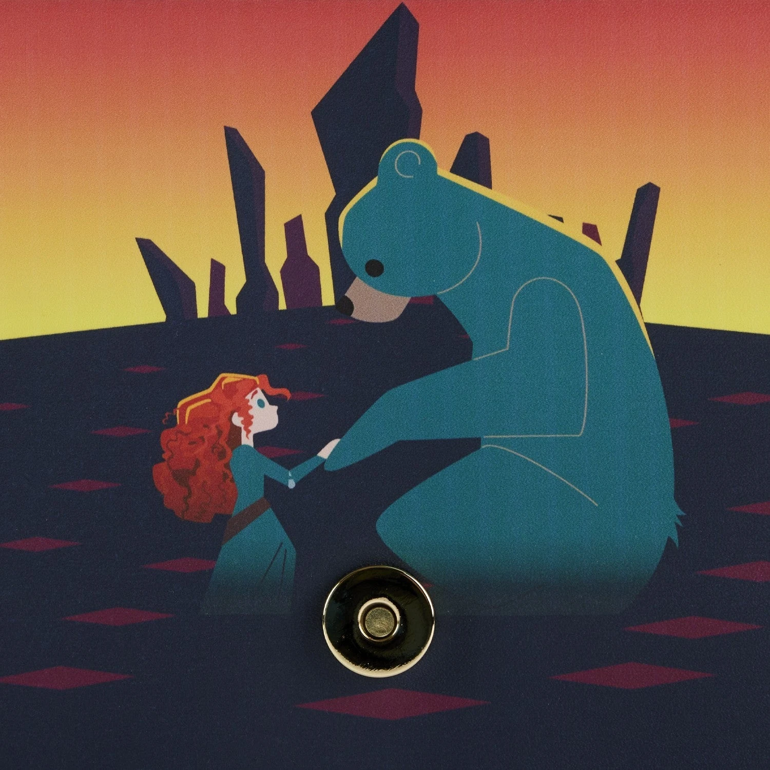 Loungefly Brave Princess Castle Series Crossbody 6 Loungefly Brave Princess Castle Series Crossbody - Image 6