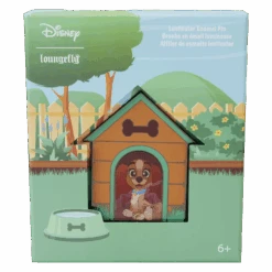 LOUNGEFLY I Heart Disney Dogs Dog House 3" Collector Box Triple Lenticular Pin