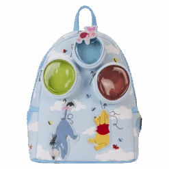 LOUNGEFLY Winnie The Pooh & Friends Floating Balloons Mini Backpack