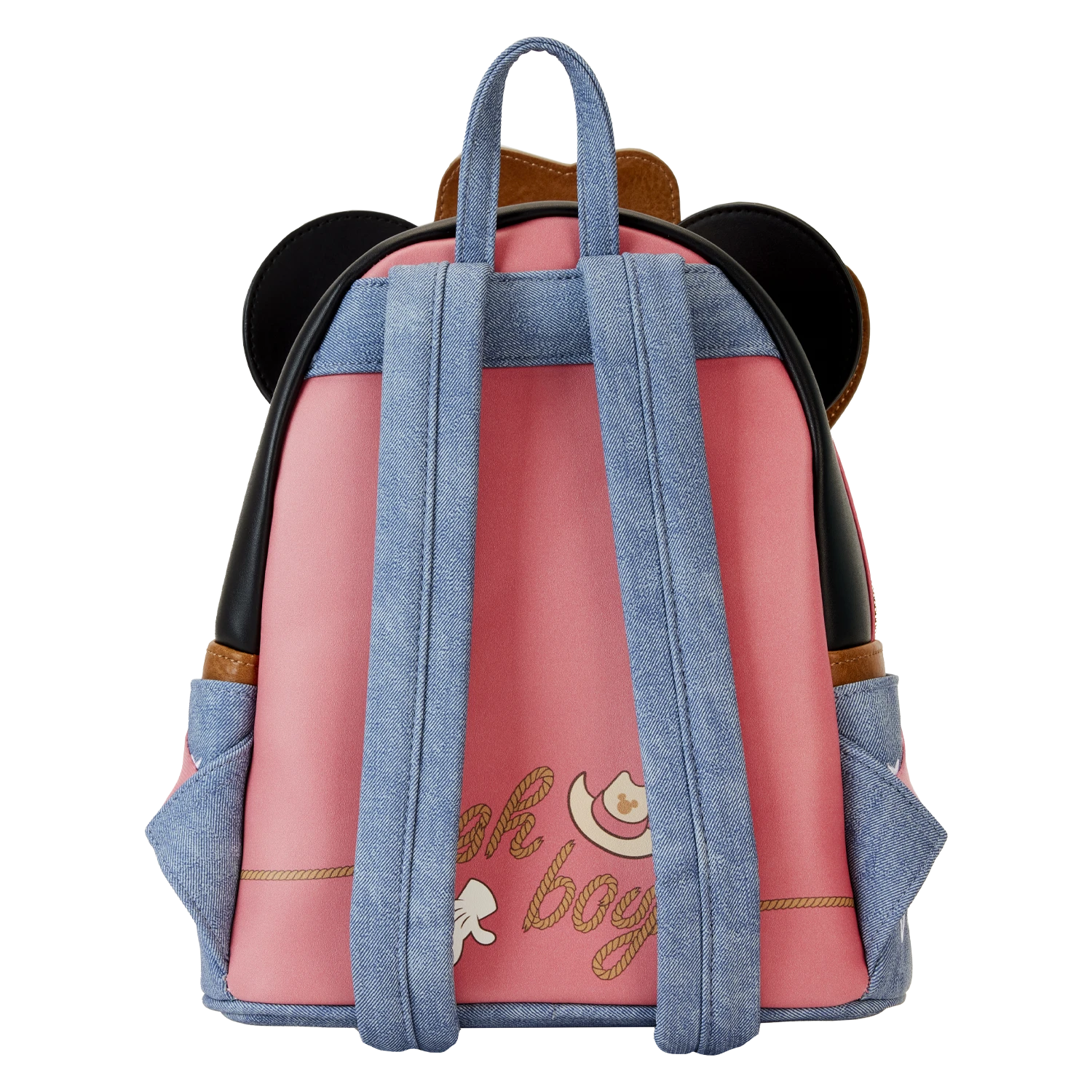 LOUNGEFLY Western Mickey Mouse Cosplay Mini Backpack 4 LOUNGEFLY Western Mickey Mouse Cosplay Mini Backpack - Image 4