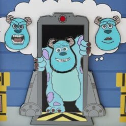 LOUNGEFLY Pixar Sulley Door Mixed Emotions 4-Piece Pin Set -Bag Sales Shop Uo708aaObfBDGnw2rikKxZeezLvJVNwKli4JyAKd