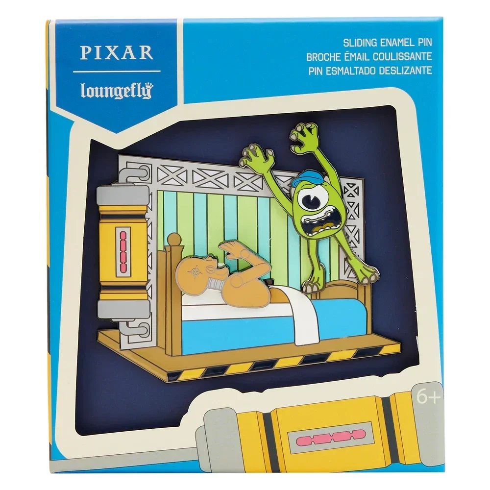LOUNGEFLY Monsters University Scare Games Sliding Pin 1 LOUNGEFLY Monsters University Scare Games Sliding Pin