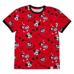 LOUNGEFLY Disney 100th Mouseketeers Unisex Ringer Tee