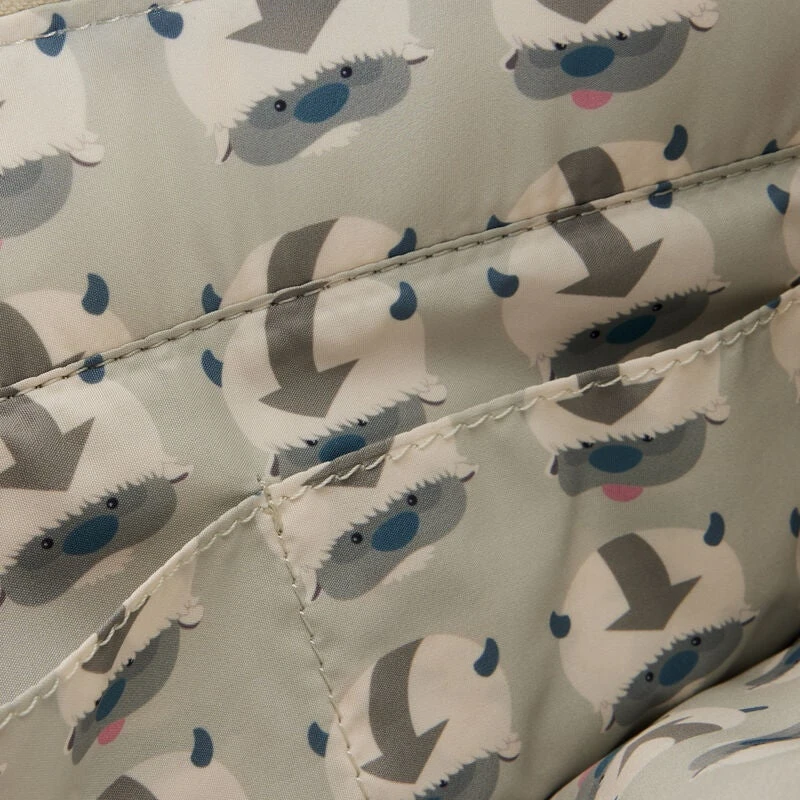 LOUNGEFLY Avatar: The Last Airbender Appa Cosplay Plush Tote Bag With Momo Charm 6 LOUNGEFLY Avatar: The Last Airbender Appa Cosplay Plush Tote Bag With Momo Charm - Image 6