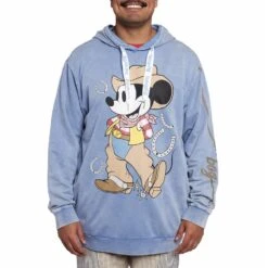 LOUNGEFLY Western Mickey Mouse Unisex Hoodie
