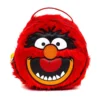 The Muppets Animal Face Faux Fur Round Crossbody Bag