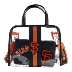 LOUNGEFLY MLB San Francisco Giants Stadium Crossbody Bag With Pouch