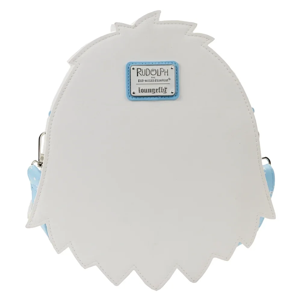 LOUNGEFLY Rudolph The Red-Nosed Reindeer Bumble Head Crossbody Bag 5 LOUNGEFLY Rudolph The Red-Nosed Reindeer Bumble Head Crossbody Bag - Image 5