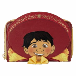 LOUNGEFLY Coco Miguel Mariachi Cosplay Zip Around Wallet