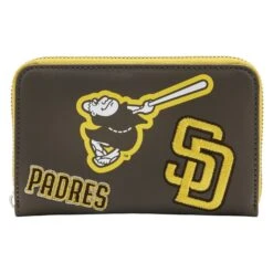 LOUNGEFLY MLB San Diego Padres Patches Zip Around Wallet