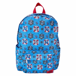 LOUNGEFLY Donald Duck 90th Anniversary All-Over Print Nylon Full-Size Backpack