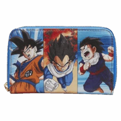 LOUNGEFLY Dragon Ball Z Trio Zip Around Wallet