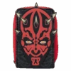 LOUNGEFLY The Phantom Menace 25th Anniversary Darth Maul Glow Accordion Zip Around Wallet