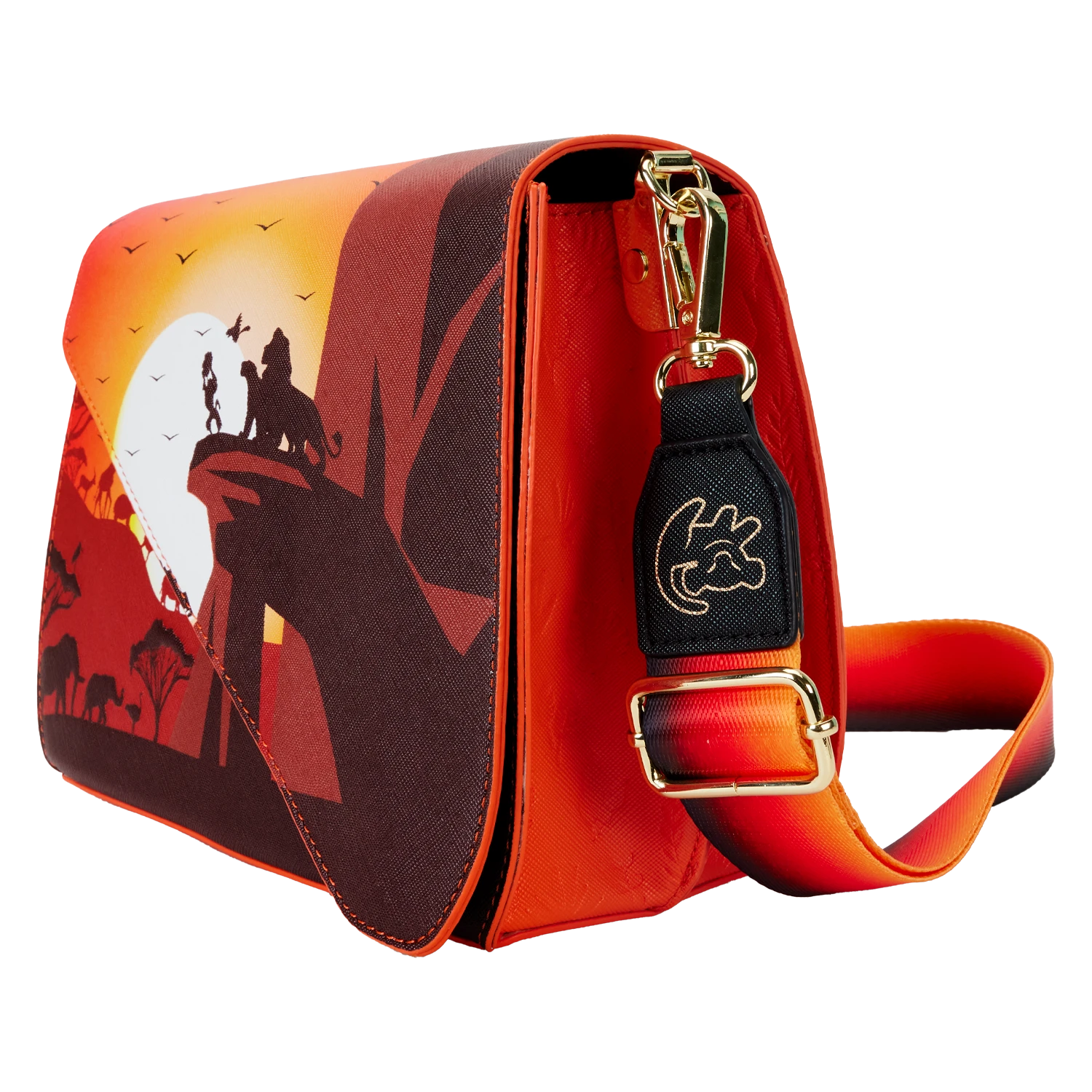 LOUNGEFLY The Lion King 30th Anniversary Pride Rock Silhouette Crossbody Bag 2 LOUNGEFLY The Lion King 30th Anniversary Pride Rock Silhouette Crossbody Bag - Image 2