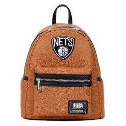Loungefly NBA Brooklyn Nets Basketball Mini Backpack