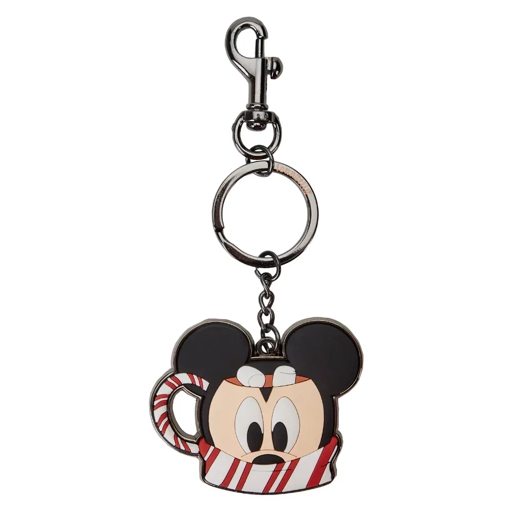 LOUNGEFLY Mickey Mouse Cocoa Keychain 1 LOUNGEFLY Mickey Mouse Cocoa Keychain