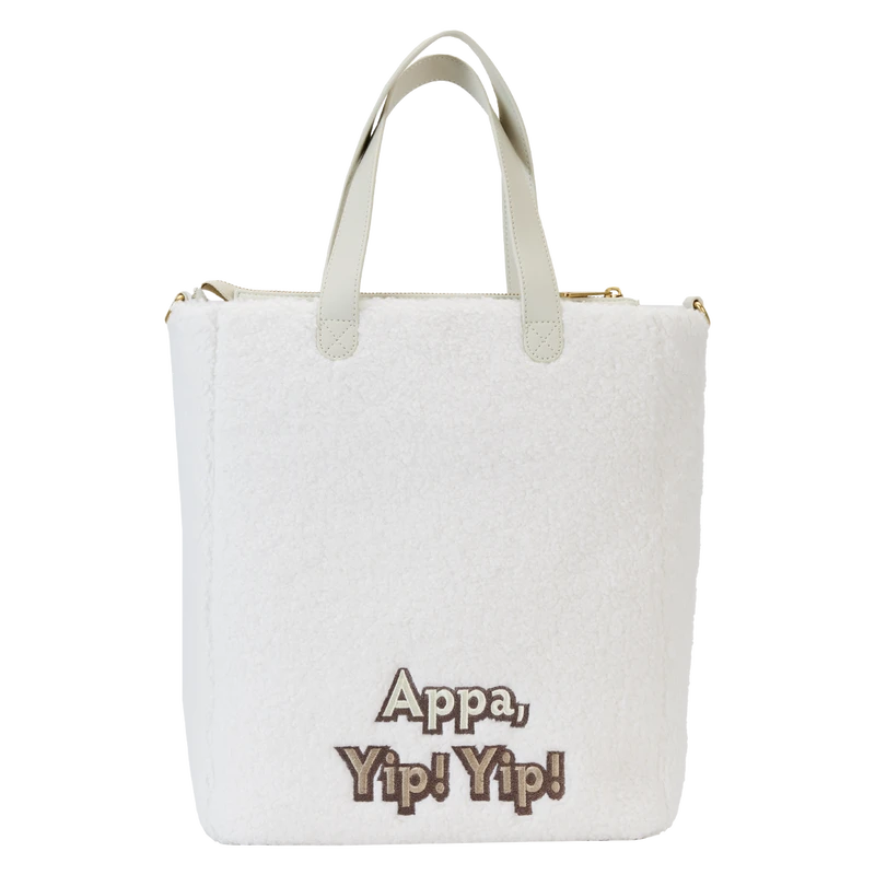 LOUNGEFLY Avatar: The Last Airbender Appa Cosplay Plush Tote Bag With Momo Charm 5 LOUNGEFLY Avatar: The Last Airbender Appa Cosplay Plush Tote Bag With Momo Charm - Image 5