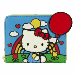 LOUNGEFLY Hello Kitty 50th Anniversary Zip Around Wallet