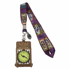LOUNGEFLY Haunted Mansion Stretching Room Portraits Lanyard With Card Holder
