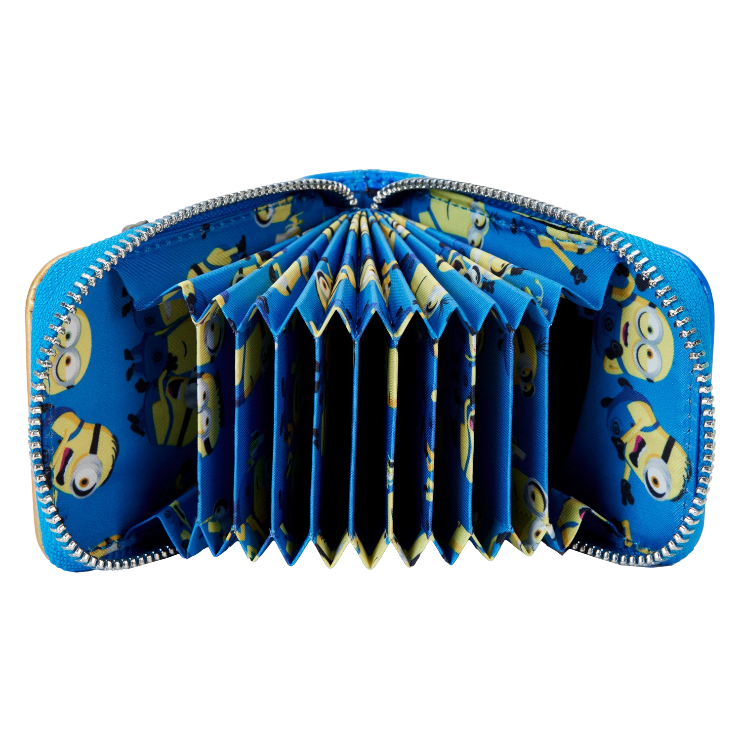 LOUNGEFLY Despicable Me Minions Cosplay Accordion Zip Around Wallet 3 LOUNGEFLY Despicable Me Minions Cosplay Accordion Zip Around Wallet - Image 3