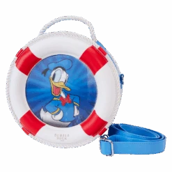 LOUNGEFLY Donald Duck 90th Anniversary Lenticular Crossbody Bag