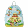 LOUNGEFLY Rainbow Brite Color Castle Mini Backpack