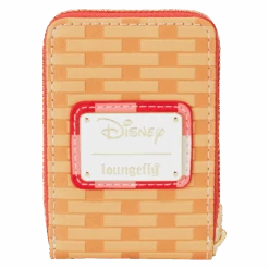 LOUNGEFLY Mickey & Friends Picnic Basket Accordion Zip Around Wallet -Bag Sales Shop d1026d95644c110b026599307bf00e6f