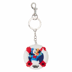 LOUNGEFLY Donald Duck 90th Anniversary Keychain