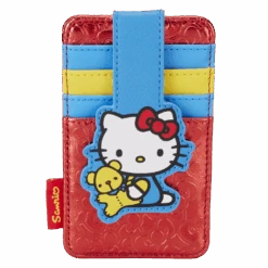 LOUNGEFLY Hello Kitty 50th Anniversary Metallic Card Holder