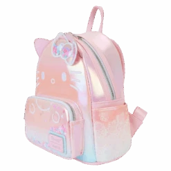 LOUNGEFLY Sanrio Hello Kitty 50th Anniversary Clear & Cute Cosplay Mini Backpack -Bag Sales Shop dc5e0e7884cf6ef426245d05edd68336